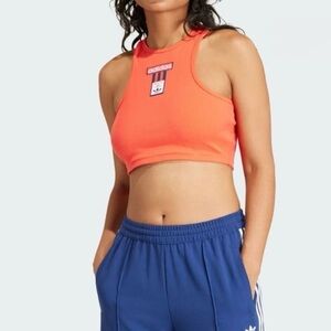 Adidas Adibreak Women’s Racerback Tank Top Orange IU2457